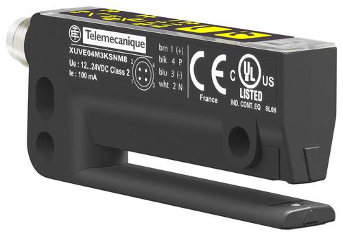 Telemecanique XUVE04M3KSNM8 non transparent label gap sensor