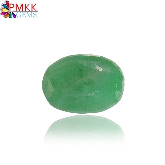 Astrology Emerald - 7 Carat Oval Cut Green Natural Gemstone | Enhances Love, Confidence, And Intellectual Power