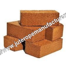 Coco Peat Block - Color: Dark Brown