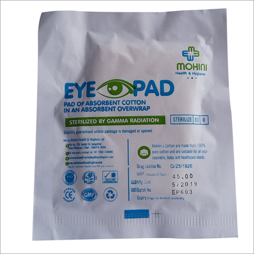 शोषक कपास आँख पैड