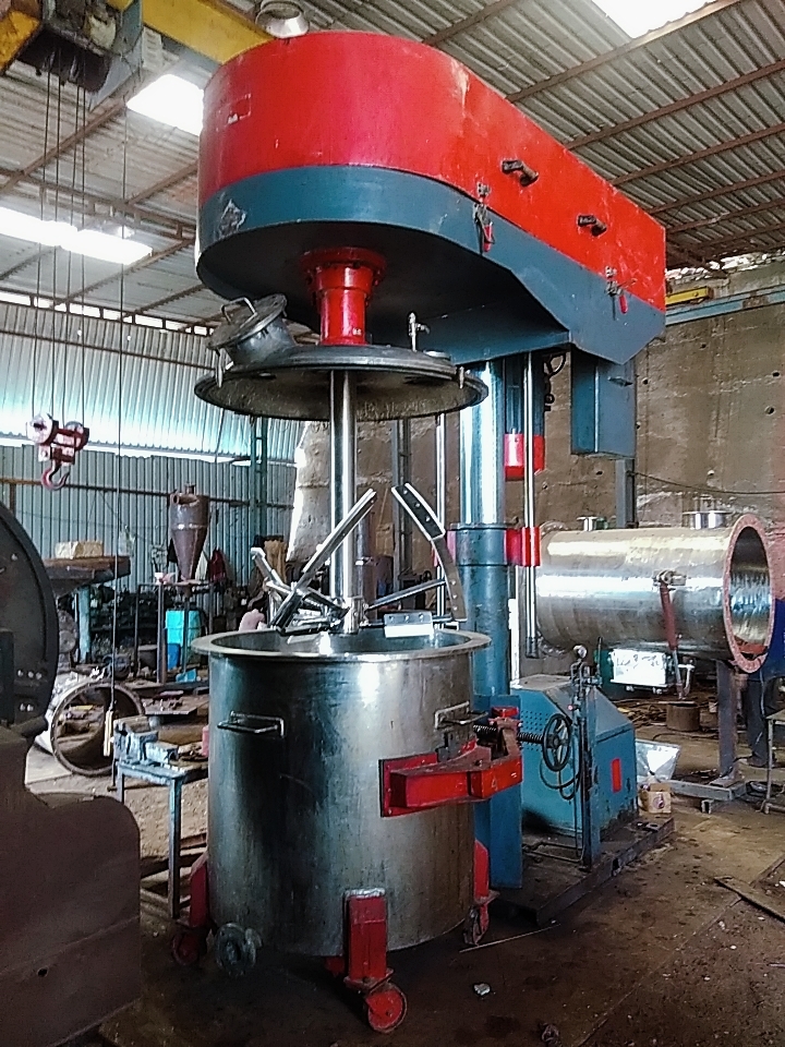 Dual Shaft Disperser - Stainless Steel, 2000 Lt Batch Size, 20 Lt Capacity, 26000 N.m Output Torque | Semi-automatic, Plc Control, Electric Drive, Computerized