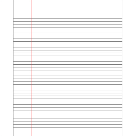 Brown Note Book Four Line 172 Pages Center Stiched