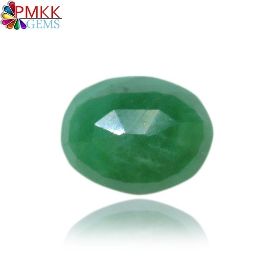 Emerald Gemstone - 6.53 Ct Oval Cut Natural Green Stone | Boosts Love, Emotion, And Intellectual Power