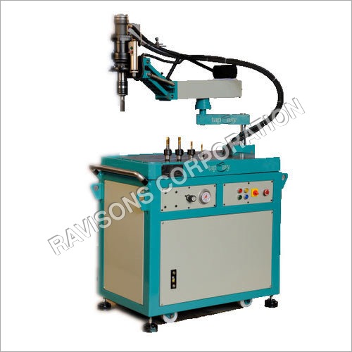 Articulated Arm Hydraulic Tapping Machine - Metal Body, Max Hole Diameter <50 Mm, Up To M32 (Steel) | Semi-automatic, Heavy Duty Design, Requires Less Maintenance