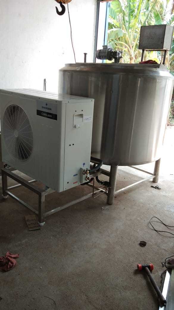 Bulk Milk Cooler Capacity: 100 -5000 Liter/day