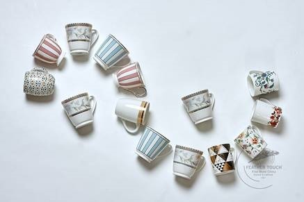 Coffee Mug - 11 oz Ceramic, White Color with Ergonomic Handle and Boxed Packaging