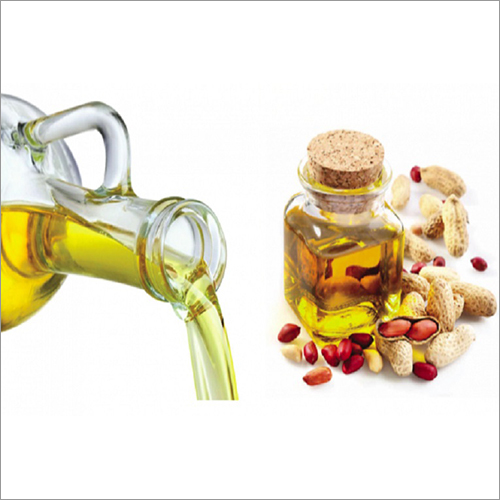 Edible Groundnut Oil - Food Grade, Refined, 100% Purity | Infused with Polyunsaturated Fat, Rich in Vitamin E for Cooking & Cosmetic Use