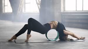 Yoga Wheel - Durable Plastic And Eva Rubber, Ideal For Improving Flexibility And Pain Relief | Manual Appliance For All Practitioners