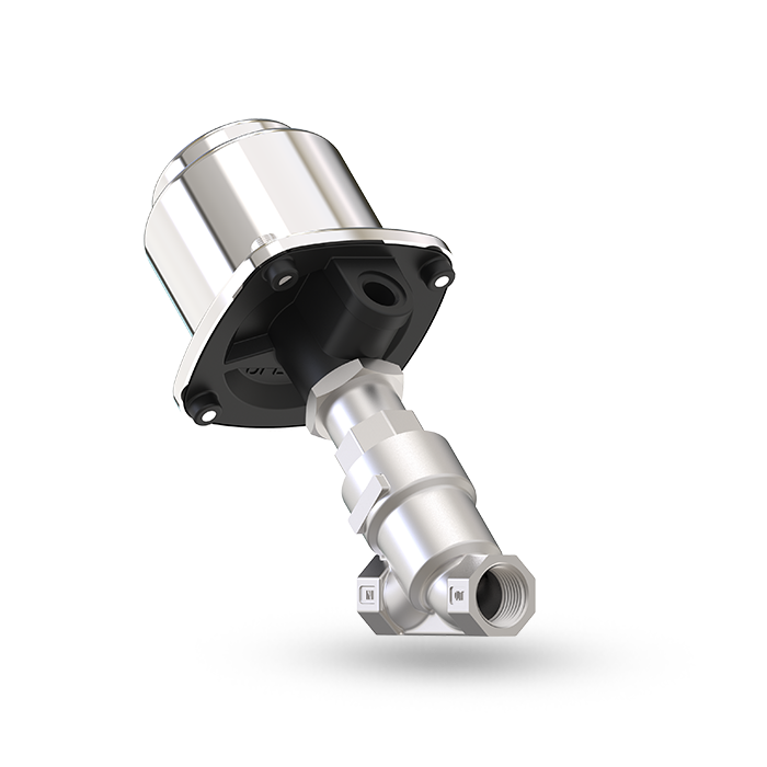 Angle Seat Valve With Steel Operator (Nc-no) Application: All Application
