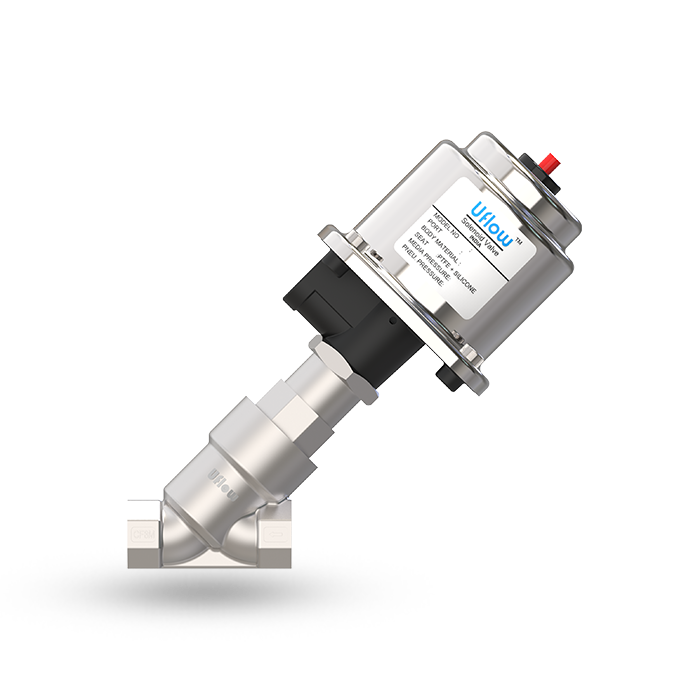 Angle Seat Valve With Steel Operator (Nc-no) Application: All Application