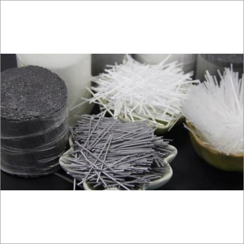 Synthetic Macro Fiber - 38-51 Mm Length | Synthetic Fiber Material For Concrete Reinforcement
