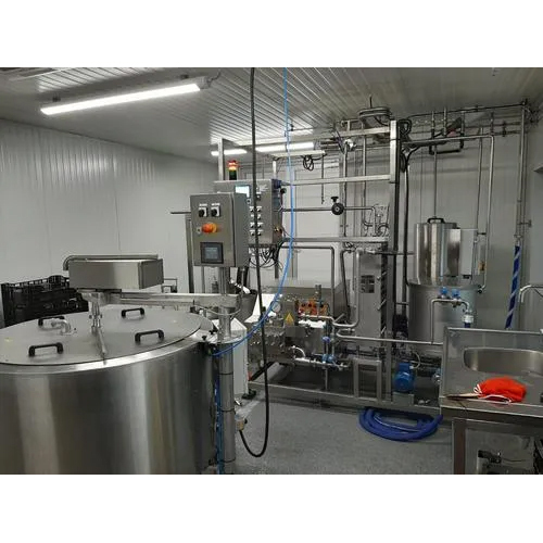 Mini Dairy Plant - 100 Kg/hr Capacity, Stainless Steel, CIP Cleaning System | High Efficiency, Environmental Friendly, Easy to Install, Automatic Operation