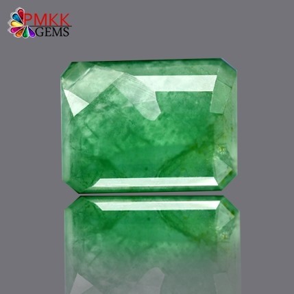 Natural Emerald - 9.57 Ct Rectangular Shape | Green Gemstone, Promotes Love, Enhances Intellectual Power, Boosts Self-confidence And Memory