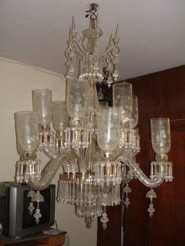 पारदर्शी झूमर प्रकाश स्रोत: ऊर्जा की बचत