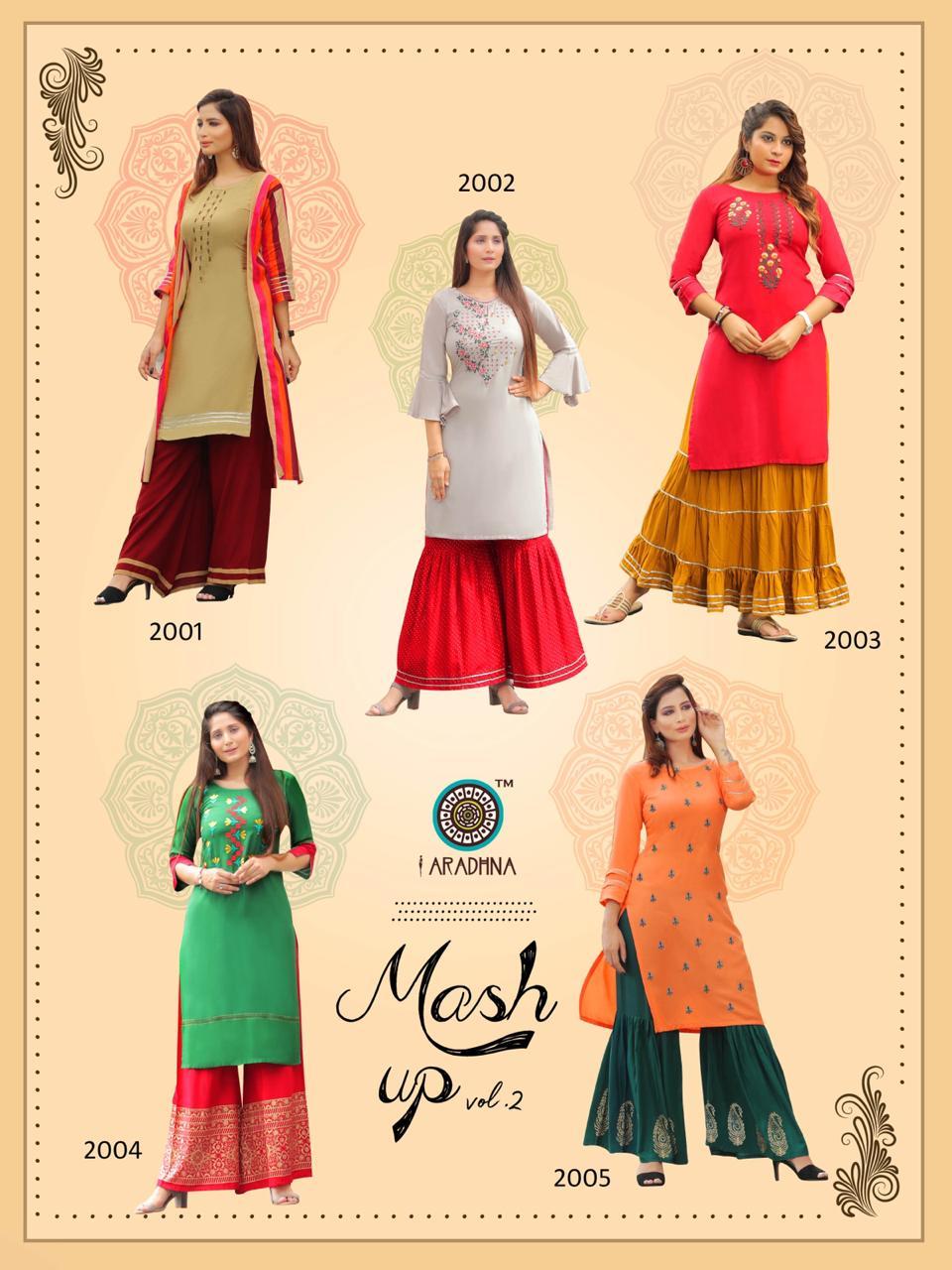 Aardhan By Mashup Vol 2 - Color: As Per Catalog