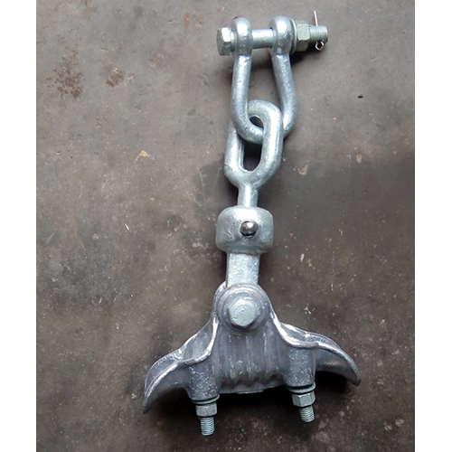 पैंथर कंडक्टर के लिए डी शेकल के साथ सस्पेंशन फिटिंग