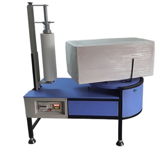 Automatic Stretch Wrap Machine - Material: Mild Steel