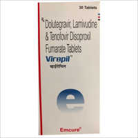 डोलुटेग्रावीर लामिवुडिन और टेनोफोवीर डिसोप्रोक्सिल फ्यूमरेट टैबलेट्स