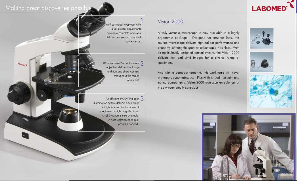Labomed Microscope Vision 2000 (Latest)