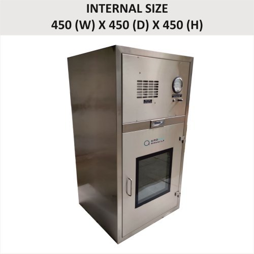 Dynamic Pass Box - 450 X 450 X 450 Dimension(L*W*H): 450X450X450 Mm Millimeter (Mm) Millimeter (Mm)