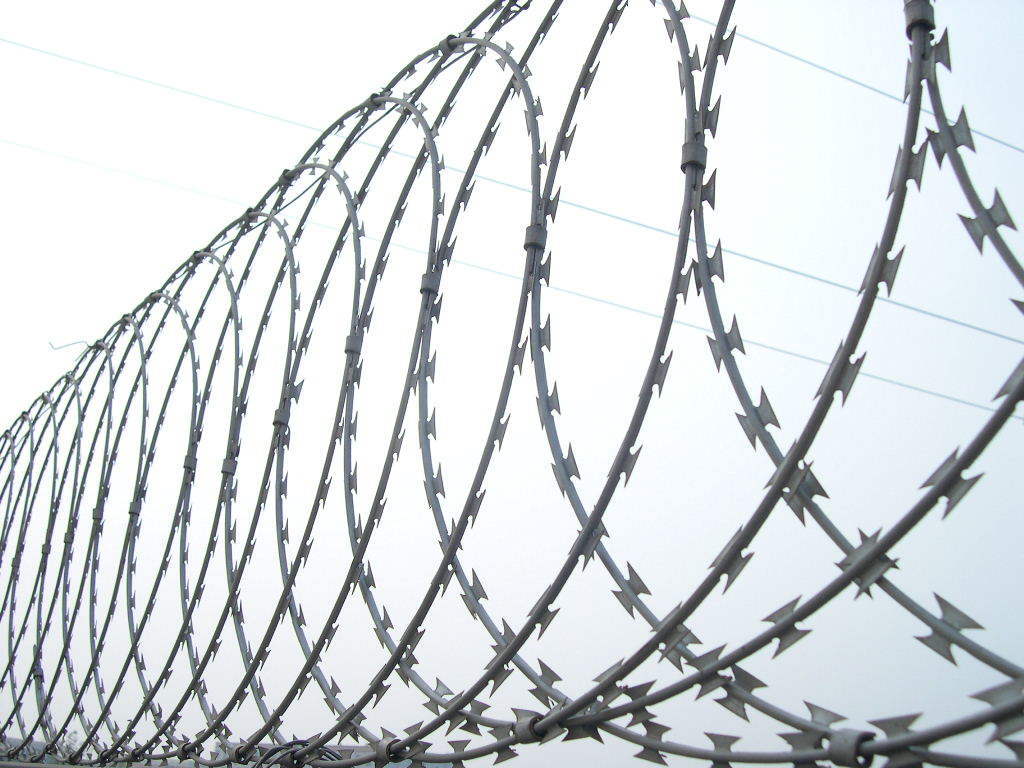 Concertina Wire - Application: Industrial Sites