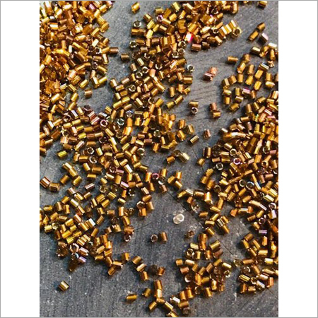 गोल्डन एसएल कटदाना ग्लास बीड्स उत्पत्ति का स्थान: सूरत