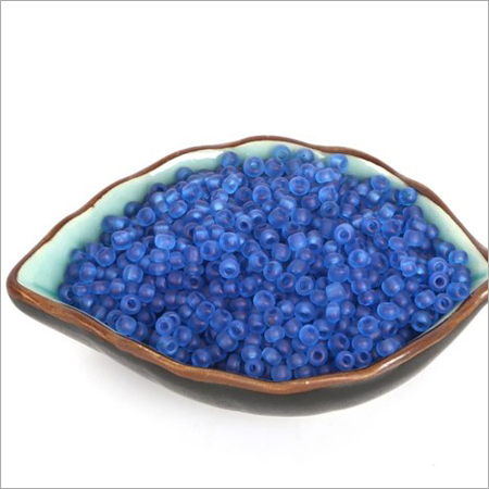 Transparent Blue Round Glass Beads Place Of Origin: Surat