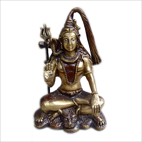 पीतल की भगवान शिव की मूर्ति