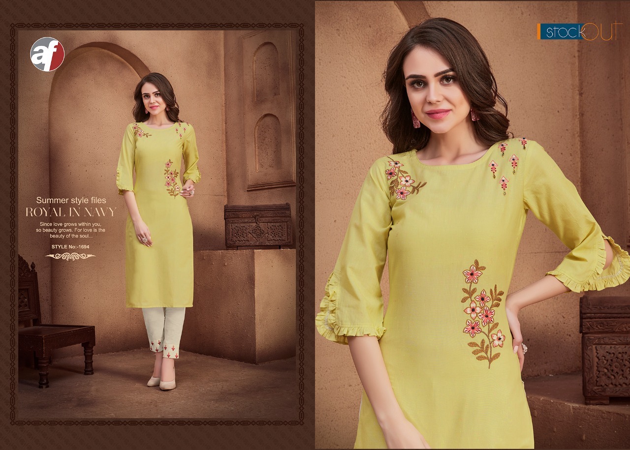 Af Fashion By Angle - Color: As Per Catalog