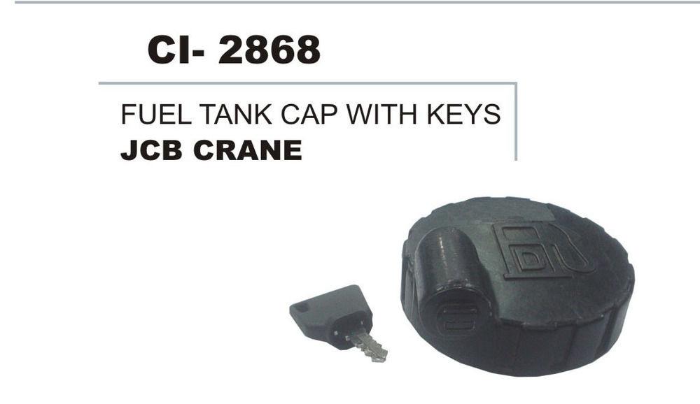 Fuel Tank Cap With Keys Jcb Cranes - Local Part No: 5902 | Warranty Included, Durable Design for Reliable Fuel Storage