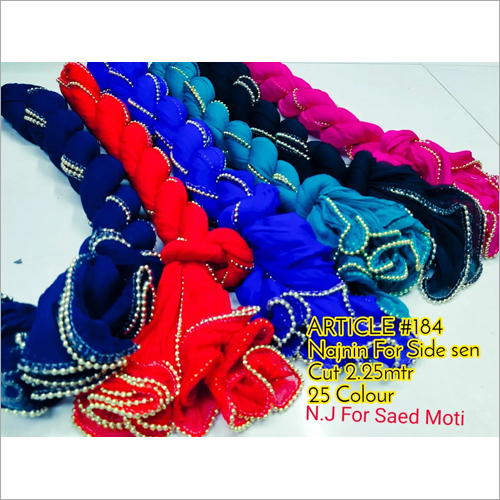 Ladies Dupatta - 2.25 Meters, Plain Design in Various Colors | Washable Fabric