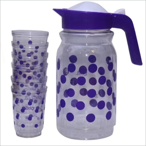 मल्टीकलर किचन वाटर जग सेट