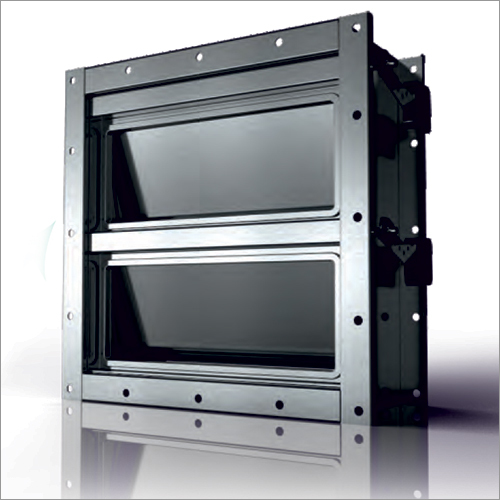 Pressure Relief Dampers - Steel Material, Customizable Dimensions | UL Listed, Easy Installation, Powder Coated Finish, Adjustable Start-Open Pressure