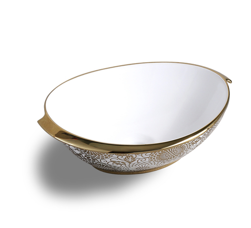Decorative Oval Shape Wash Basin