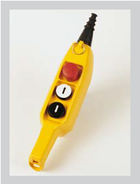 Eot Crane Push Button Pendent Station - Ip65 Dust Proof, Unbreakable Plastic Enclosure | Emergency Stop, Limit Switch, Industrial Control System