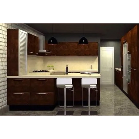 Mdf Modular Kitchen Carpenter Assembly