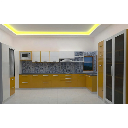 लकड़ी का मॉड्यूलर किचन
