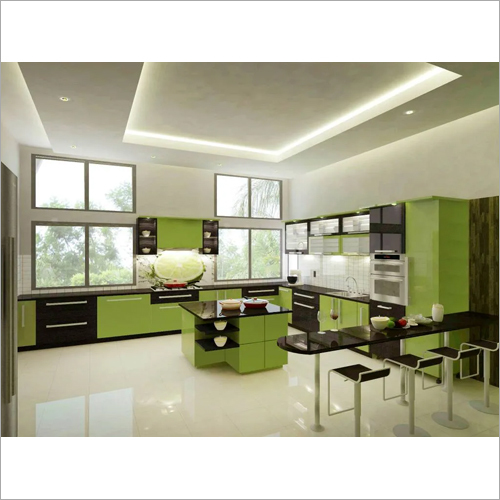 Island Modular Kitchen Carpenter Assembly