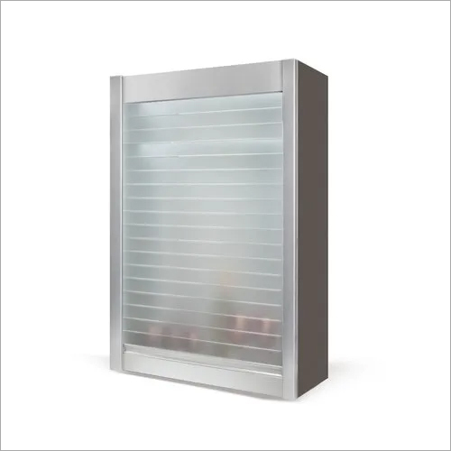 Wooden Kitchen Storage Rolling Shutter