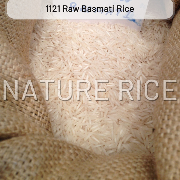 1121 Raw White Basmati Rice