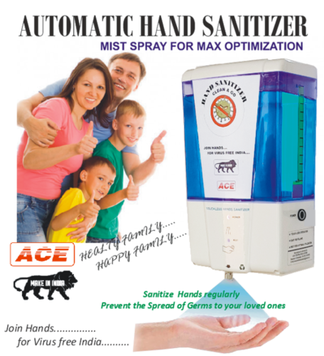 स्वचालित हैंड सैनिटाइज़र-स्प्रे मिस्ट