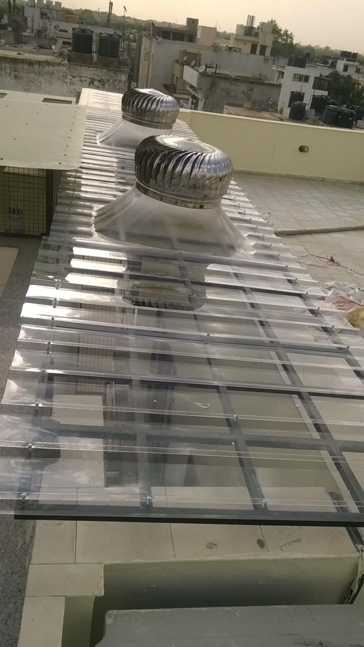 Turbo Ventilator - Aluminum Alloy, 18 To 24 Inches | Round Shape, Efficient Ventilation Solution