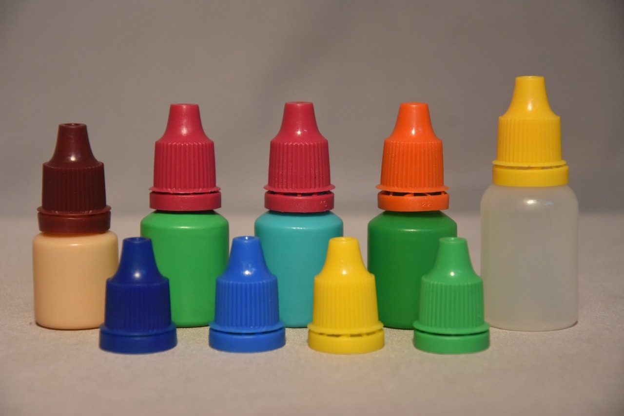 Eye Drop Bottle - Hdpe, 5 Ml To 250 Ml , Milky White Color, Screen Printing Logo, Lock Neck Type, Round Shape, Dropper Sealing Type