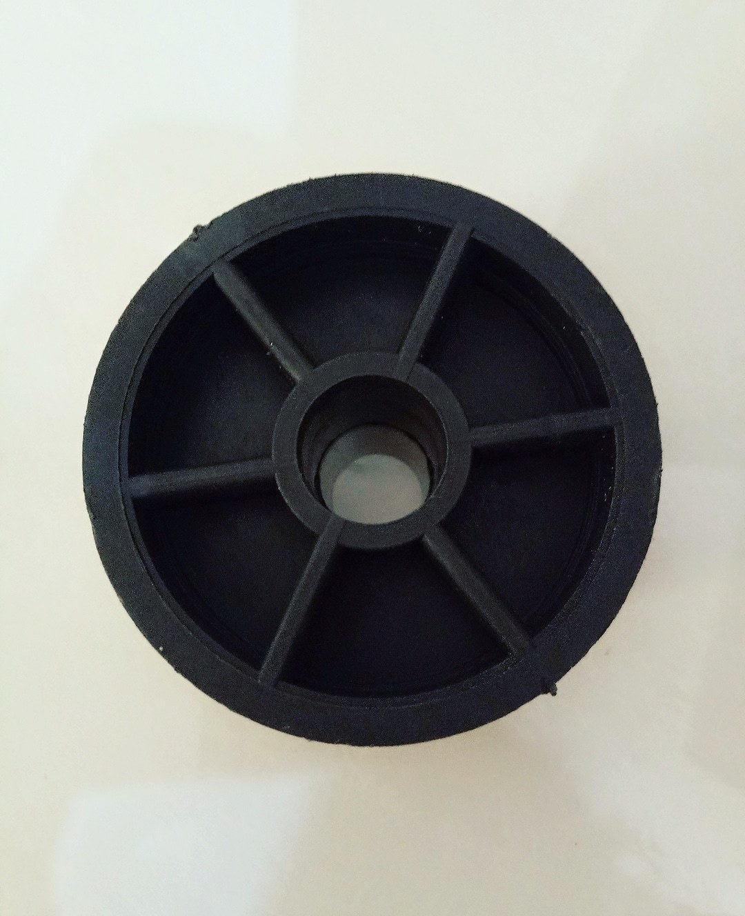 Core Plugs - Plastic Material 3 Inch And 6 Inch Size Black Color 100 Gm Weight | Cylindrical Shape 2 Mm Thickness Suitable For Paper Roll Applications