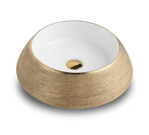 Decorative Round-Golden Table Top