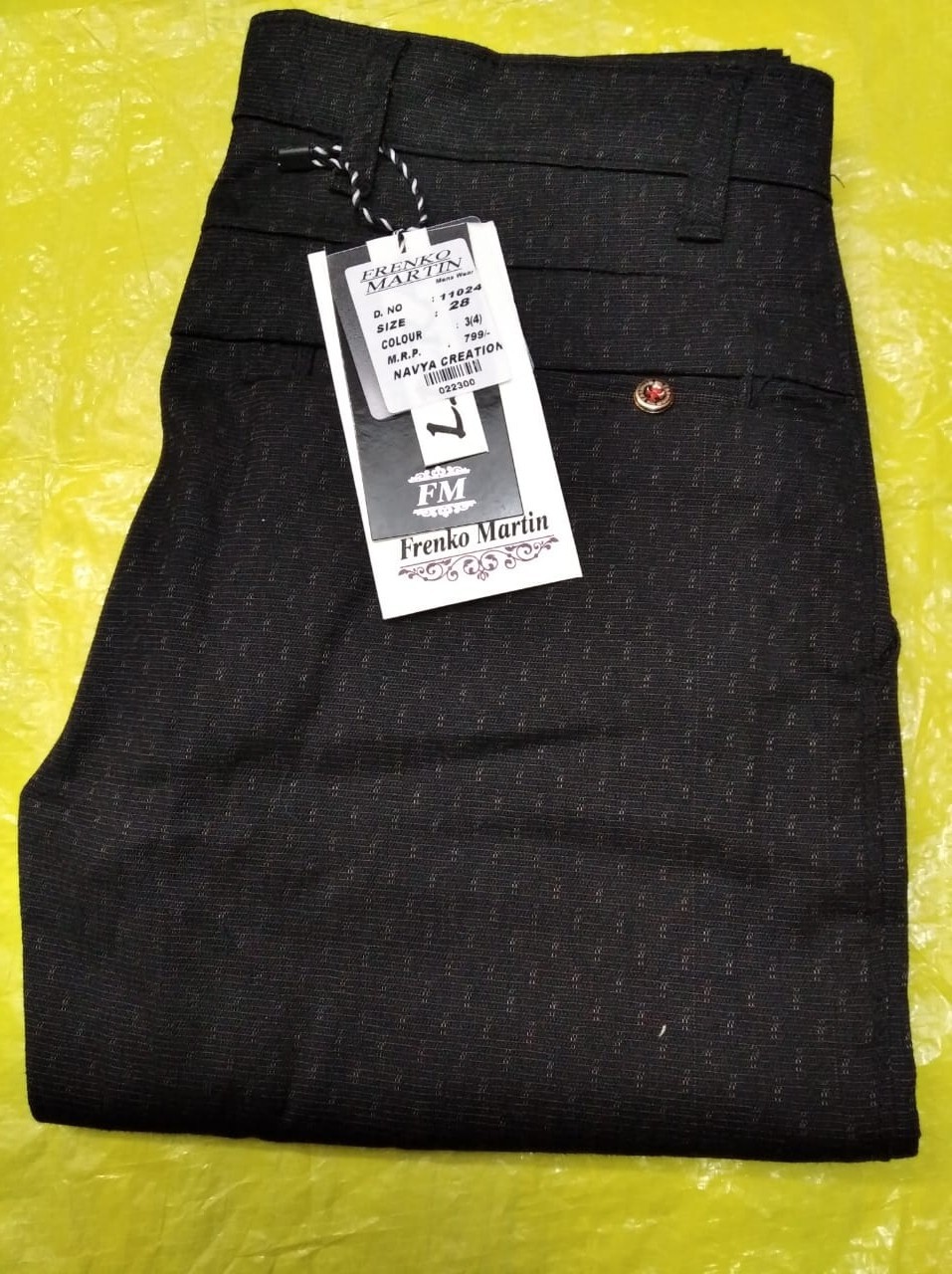 Comfort Fit Mens Trouser