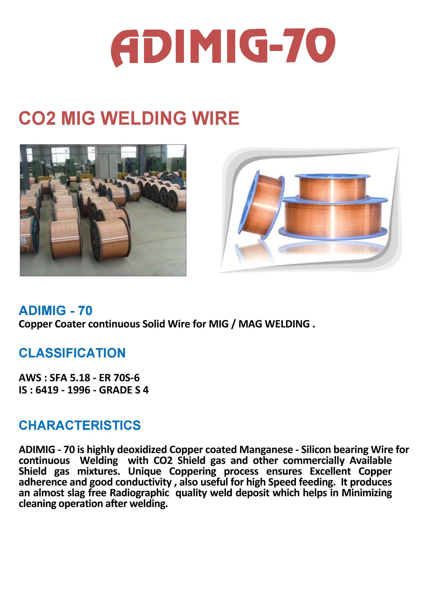 Mig Wire Adimig 70