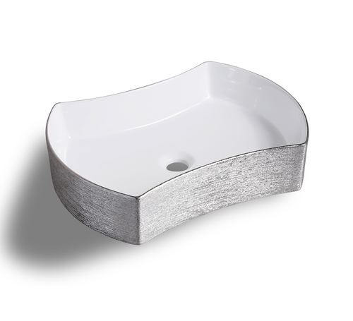Decorative Silver Art Wash Basin