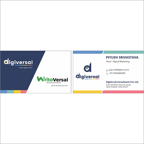 Customized Visiting Card Printing Service