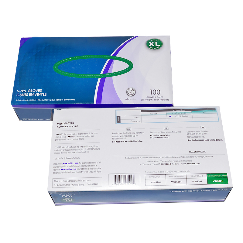 Transparent Disposable Plastic Gloves Elasticity: High Durable